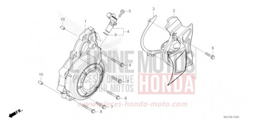 PANNEAU CARTER-MOTEUR G. CL500AS de 2025